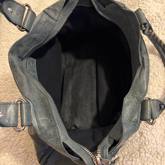 Balenciaga Part Time Giant Stud Leather Shoulder Bag Medium - Picture 5 of 11